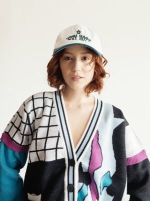 CARDIGAN  "Why not?"- Black