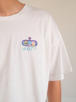 T-Shirt "Stay Weird" - White